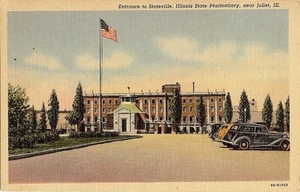 Entrance to Stateville Illinois State Penitentiary near Joliet Illinois IL - Picture 1 of 1