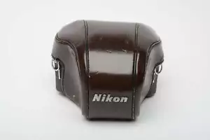 Nikon F Eveready hard leather camera carrying case (Brown) - Picture 1 of 10