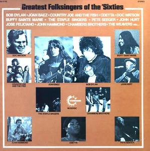 Various - Greatest Folksingers Of The 'Sixties 2LP (VG/VG) . - Picture 1 of 1