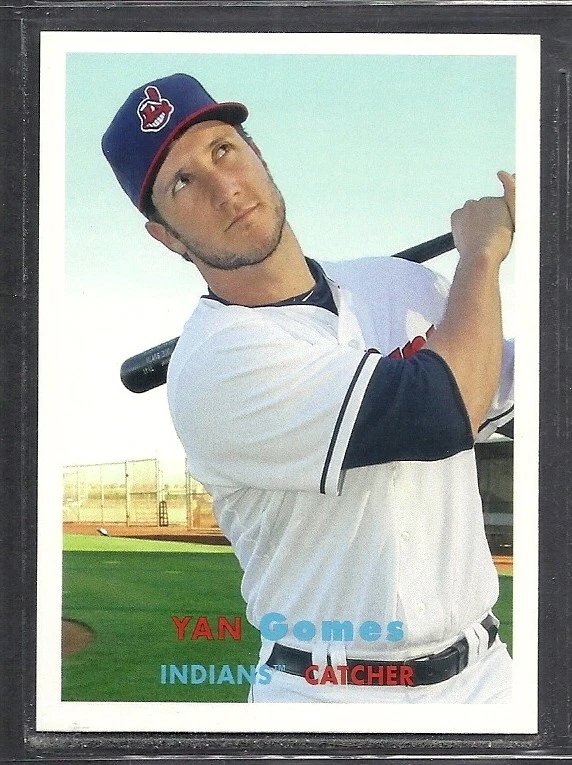 2015 Topps Archives Baseball - #51 - Yan Gomes - Cleveland Indians - Image 1 of 1