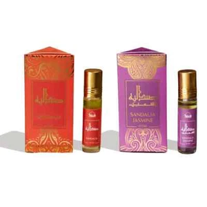 Dukhni Sandalia und Sandalia Jasmin Attar Öl 2er Set - Bild 1 von 5