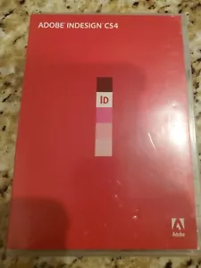 Adobe Indesign CS4 Upgrade Mac OS X With Adobe Creative Suite 4 Learning Disc - Picture 1 of 5