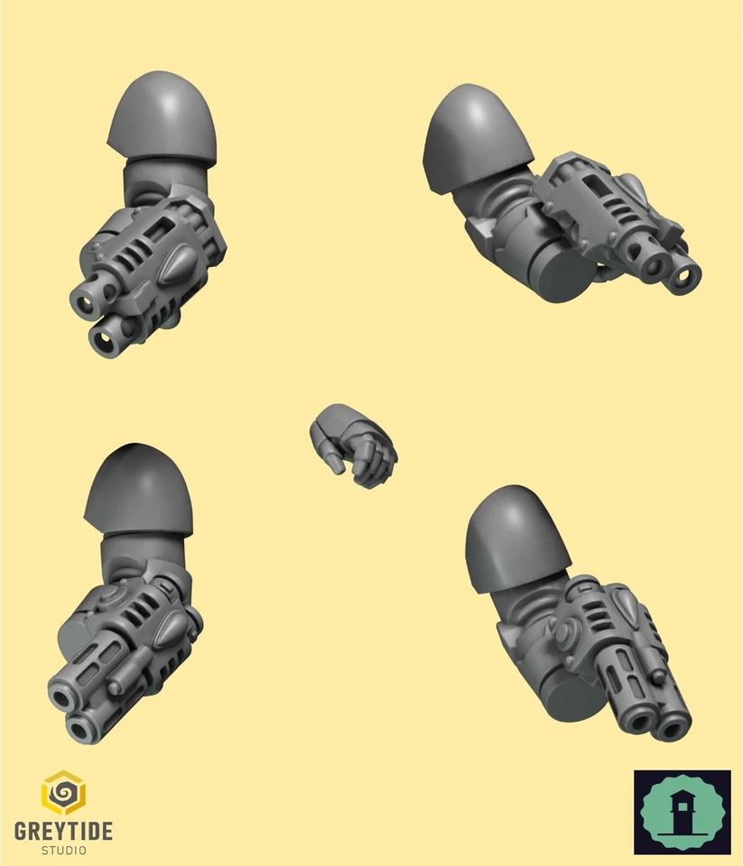 Pistolas de muñeca Blood Angels - BITS MULTILISTING - Greytide Studio - Crimson Lords Foto 1 de 1