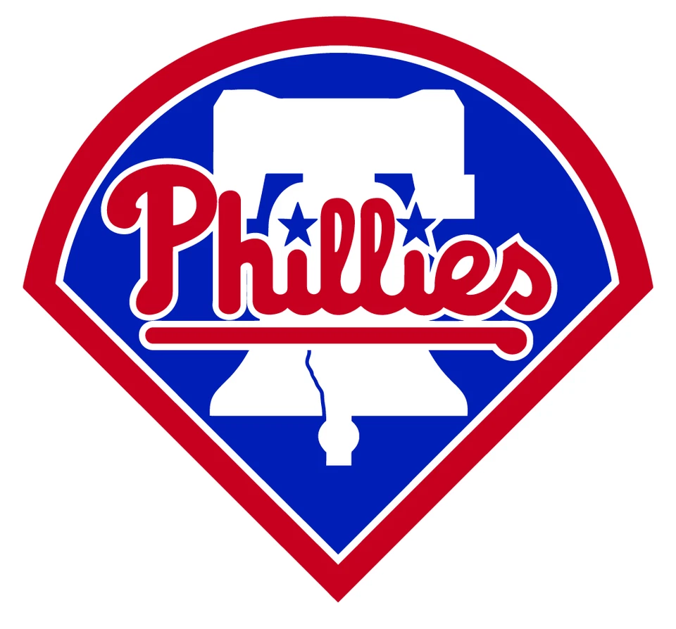 Philadelphia Phillies Decal  ~ Vinyl Car Wall Sticker - Wall, Small to XLarge - Image 1 of 1