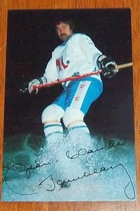 WHA Quebec Nordiques player photo Jean Claude Trembley ( post card ) 1976-1977 - Picture 1 of 1