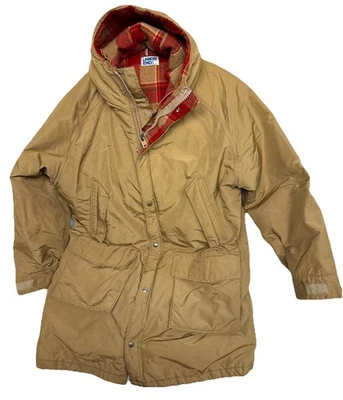 Vintage Lands End Wool Lined Winter Snorkel Parka Mens Large *See Description - Image 1 of 4