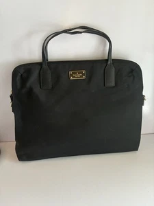 Kate Spade schwarze Laptop Computer Aktentasche Umhängetasche 16" - Bild 1 von 7