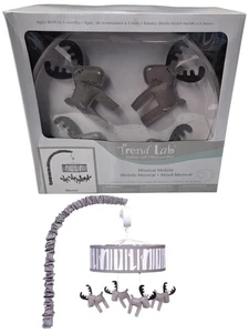 musical mobile for baby crib with moose is a charming and musical addition etc. - Picture 1 of 1