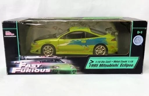 Racing Champion Fast & the Furious 1995 Mitsubishi Eclipse #36973 Model Car Used - Image 1 of 1
