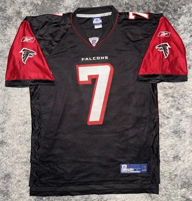 Camiseta de fútbol americano vintage para hombre Reebok NFL Atlanta Falcons Michael Vick #7 talla: L Foto 1 de 4