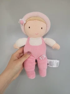Mothercare My 1st Puppe Baby rosa Blumenhut Plüsch Mädchen Tröster Stofftier - Bild 1 von 5