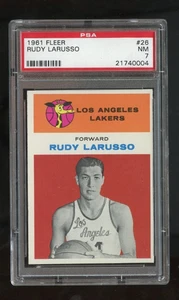 1961 Fleer #26 Rudy LaRusso PSA 7 NM - Bild 1 von 2