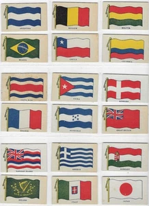 1938 R51 WILBUR-SUCHARD BANDERAS, CASI CONJUNTO 31 DE 36, ¡SERIE DE 36! ¡GRAN SET!! - Imagen 1 de 4