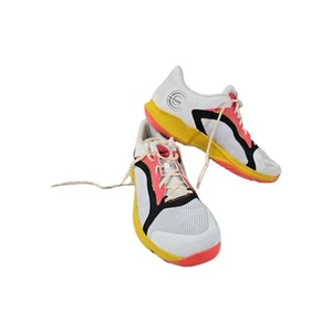 WILSON HURAKN 2.0 Tennis Shoes Mens Size 14  White Orange Yellow Black.  - Picture 1 of 5