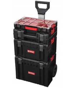 4in1 Werkzeugkoffer Set QBRICK 5963 Werkzeugkasten Werkzeugbox Trolley Organizer - Bild 1 von 4