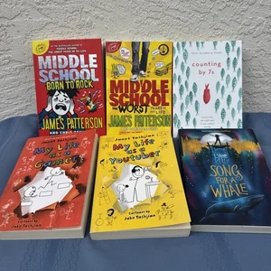 Janet Tashjian & James Patterson Kinderbücher (6 Stück) - Bild 1 von 7