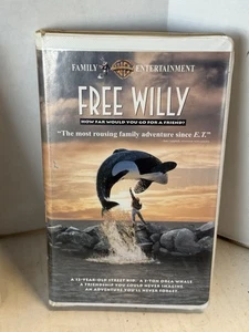 Free Willy (VHS, 1993, Clamshell) - Imagen 1 de 2