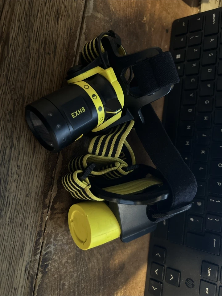 Ledlenser EXH8 LED Head Torch 180 Lumen AA Battery ATEX Intrinsically Safe - Image 1 of 4