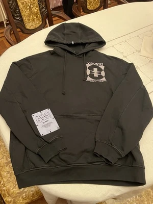 Sudadera con capucha MCQ McQueen para hombre talla L negra 100 % algodón logotipo MCQ sudadera con capucha Foto 1 de 4