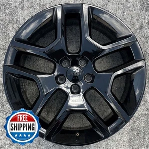 JEEP RENEGADE 2019-2021 Factory OEM Wheel 19" Rim 9227 Black W/ Cap #B - Picture 1 of 5