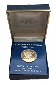 Freedoms Foundation at Valley Forge, The Official Valley Forge Proof Gold Medal - Picture 1 of 8
