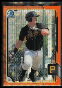 2015 Bowman Chrome Prospects Orange Wave Refractors Reese McGuire #BCP88 - Picture 1 of 2