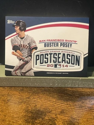 2018 Topps Update Series - Mlb Postseason Logo Patch Buster Posey #PSL-BP - Image 1 of 2