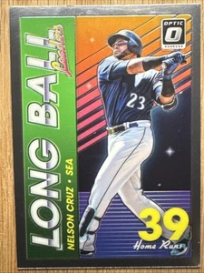 2018 Donruss Optic Long Ball Leaders #LBL7 Nelson Cruz Seattle Mariners - Picture 1 of 2