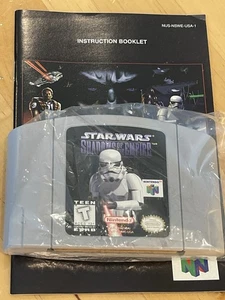 Star Wars L'Ombra dell'Impero Videogioco Nintendo 64 N64 Con Manuale Ottimo - Foto 1 di 6