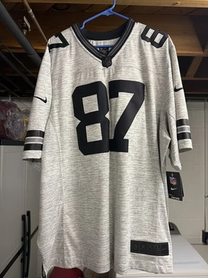 全新带标签 Jordy Nelson XXL #87 绿湾包装工队耐克 Gridiron 系列球衣 — 第 1/4 张图片