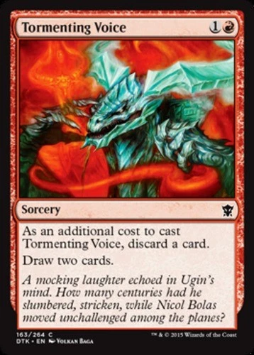 Tormenting Voice - Foil - Dragons of Tarkir #163/264 MTG Magic The Gathering - Image 1 of 1