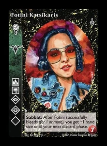 Fotini Katsikaris - Malkavian - Vampire VTES - Picture 1 of 6
