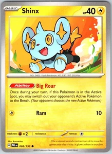 Shinx 068/193 Near Mint SV02: Paldea Evolved Pokemon Shipnow - Picture 1 of 1