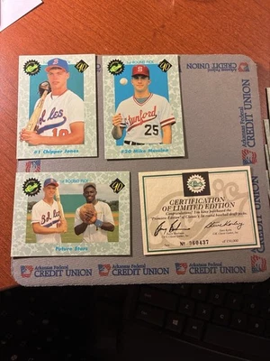 Juego de selecciones de draft de primera ronda edición de estreno clásico 1990 - Chipper Jones, Mussina Foto 1 de 4