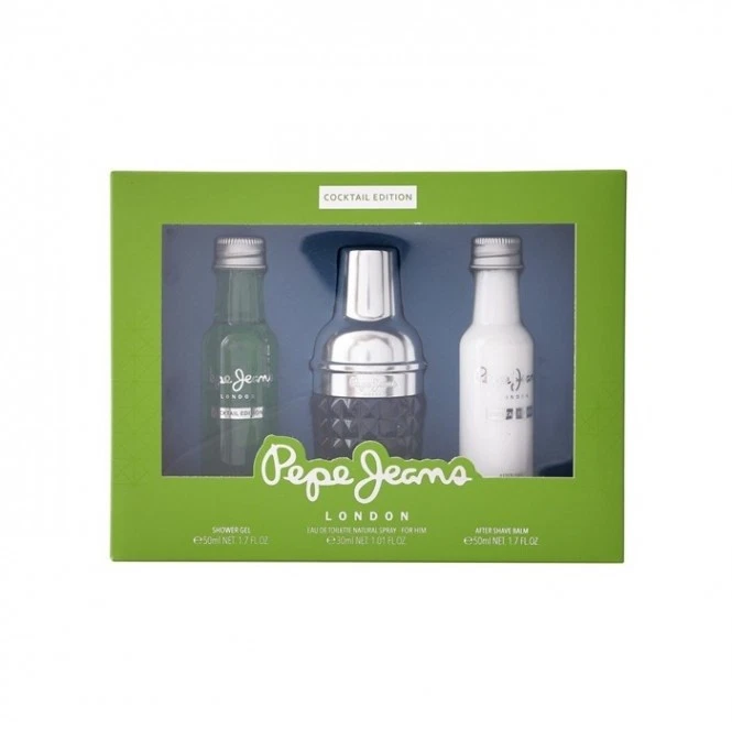 Pepe Jeans London Men's Cocktail 3pc Gift Set Fragrances 8436581947441 - Image 1 of 1