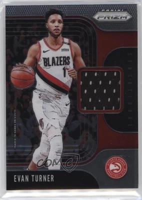 2019-20 Panini Prizm Sensational Swatches Jersey Evan Turner #SS-EVT - Image 1 of 2
