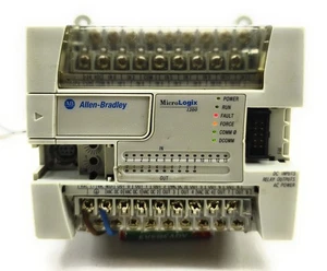 Allen Bradley MicroLogix 1200 1762-L24BWAR C H Programmable Logic Controller 24 - Picture 1 of 9