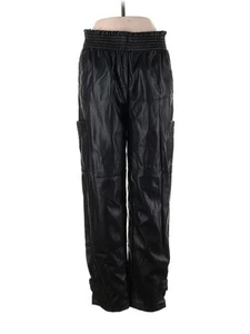 RD Style Women Black Faux Leather Pants L - Picture 1 of 2