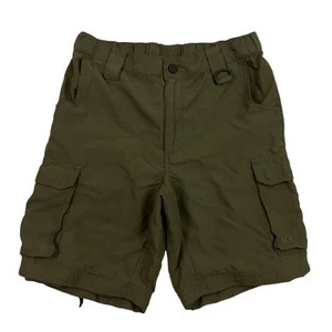 Boy Scouts Shorts Youth Large Green Switchback Uniform BSA Cargo Utility - Picture 1 of 12