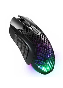 SteelSeries Aerox 9 Wireless Optical Gaming Mouse - Black (62618) - Afbeelding 1 van 6
