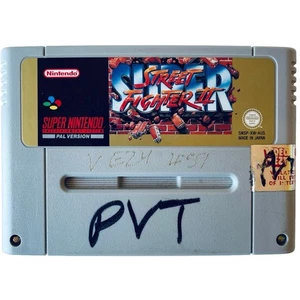 Street Fighter II Super Nintendo SNES Game PAL Authentic Tested & Tracked - Picture 1 of 6