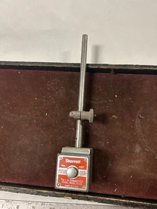 MACHINIST TOOL TpCb a LATHE MILL Starrett Magnetic Indicator Gage Stand 657 - Picture 1 of 6
