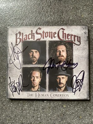 Black Stone Cherry - The Human  Condition Signed Cd ￼autographed Foto 1 de 2
