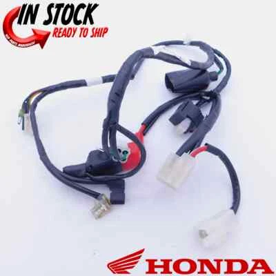ARNÉS DE CABLEADO HONDA 2013-2018 CRF110F GENUINO FABRICANTE DE EQUIPOS ORIGINALES NUEVO 32100-KYK-910 Foto 1 de 4