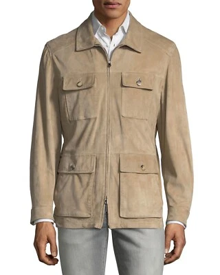 Chaqueta ISAIA 147466 Hombre Gamuza Campo Beige Talla 50 R Foto 1 de 4