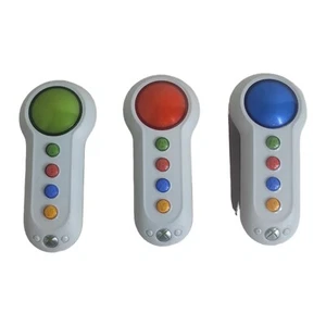(3) Big Button Pad Xbox 360 Scene It Wireless Buzzer Controllers Only model 1138 - Picture 1 of 9