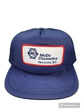 Vintage Wilson MoDo Chemetics Cap Snapback Trucker Hat Made In Vancouver, BC