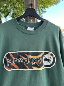 Vintage The Prodigy Fat Land Firestarter 1997 Wild Oats Tee Large 22,25x30,25 - Bild 1 von 18