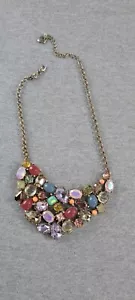 Betsey Johnson Multicolor Stone and Crystal Collar Necklace MSRP $85 - Picture 1 of 5