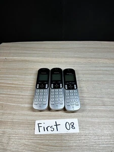 (3) Panasonic KX-TGCA21 TGCA21S Handset Replacement Phone - White/Black - Picture 1 of 8